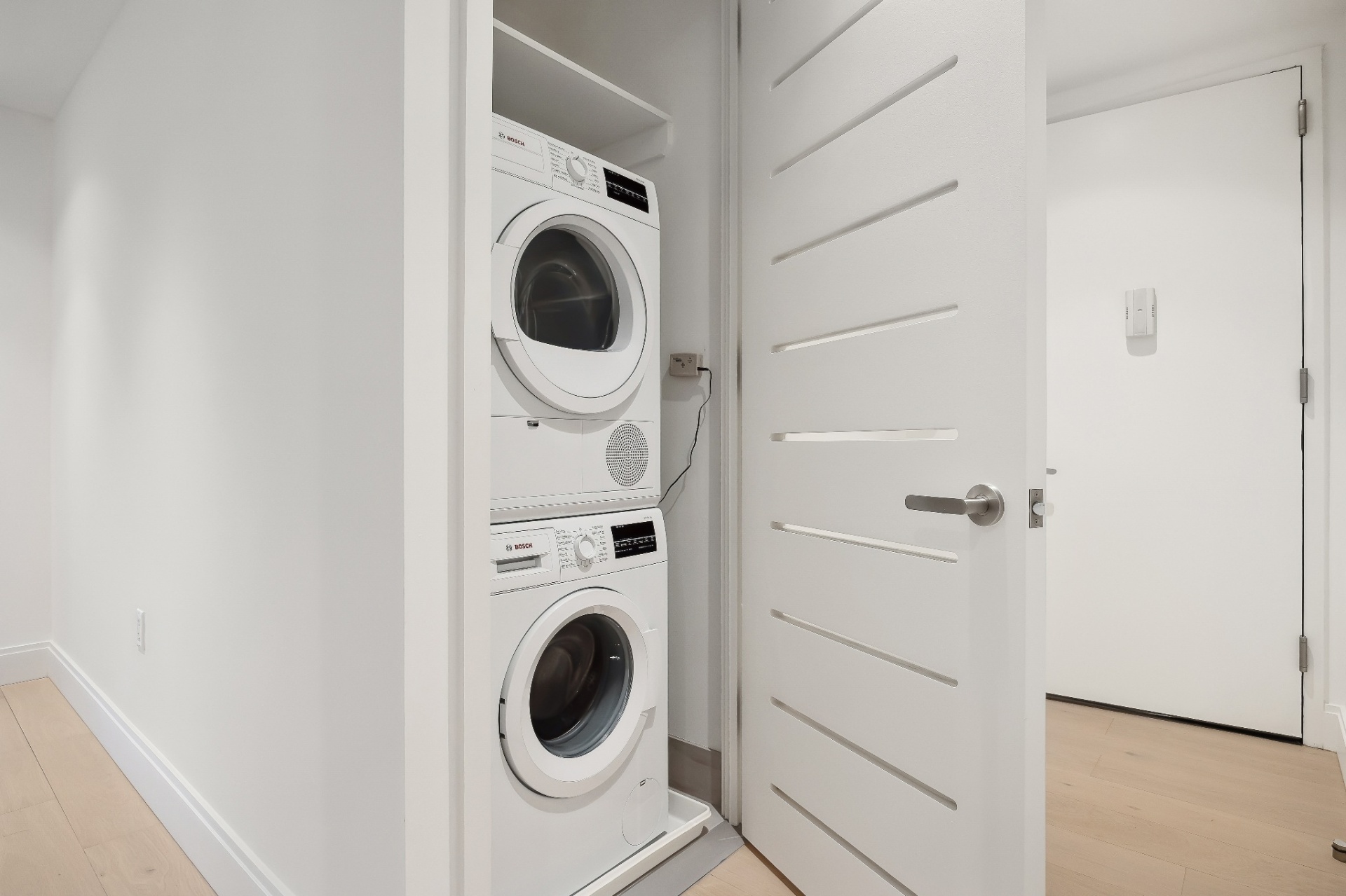 In-residence Bosch washer and dryer