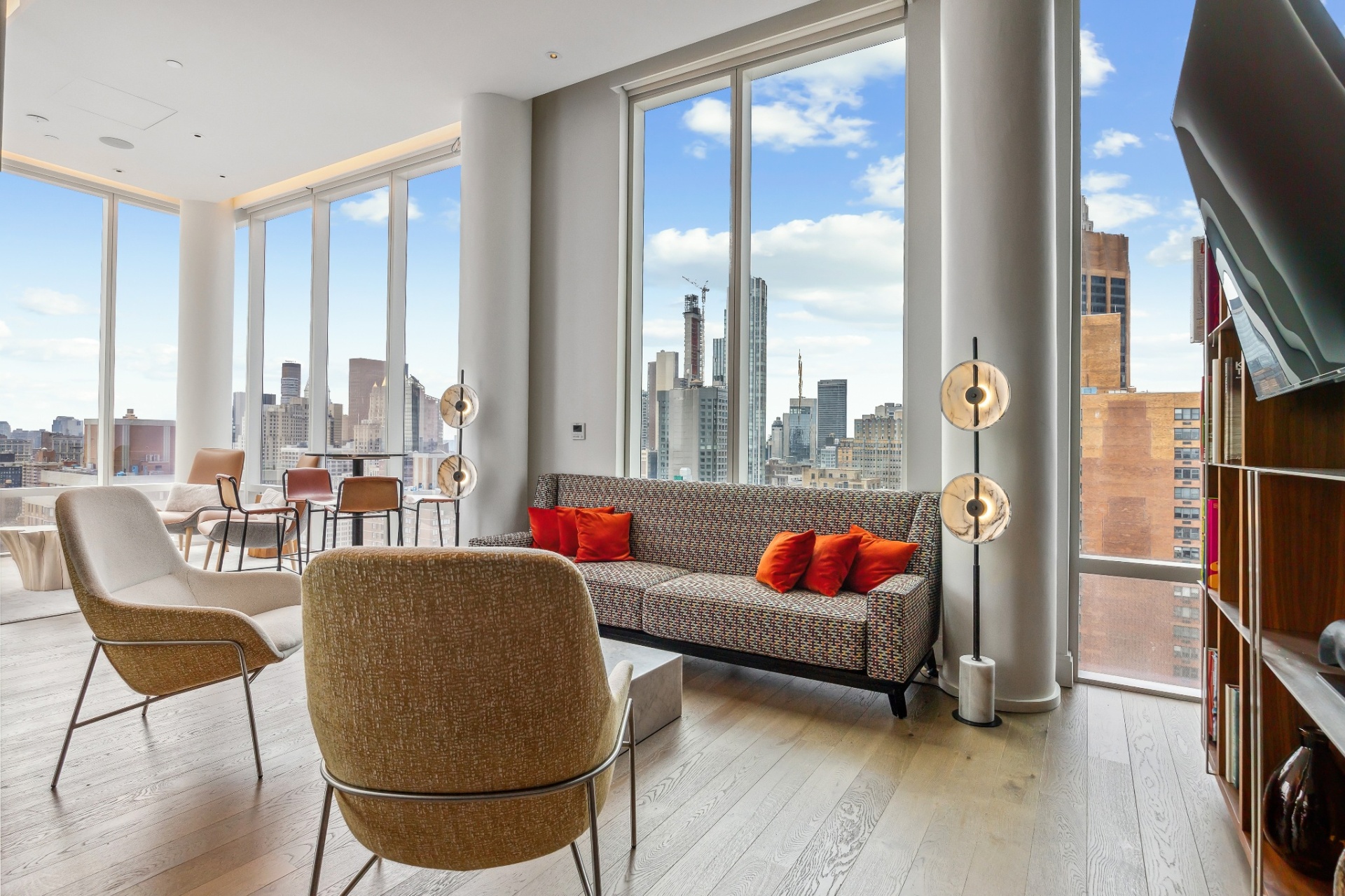 Residents' lounge and game room